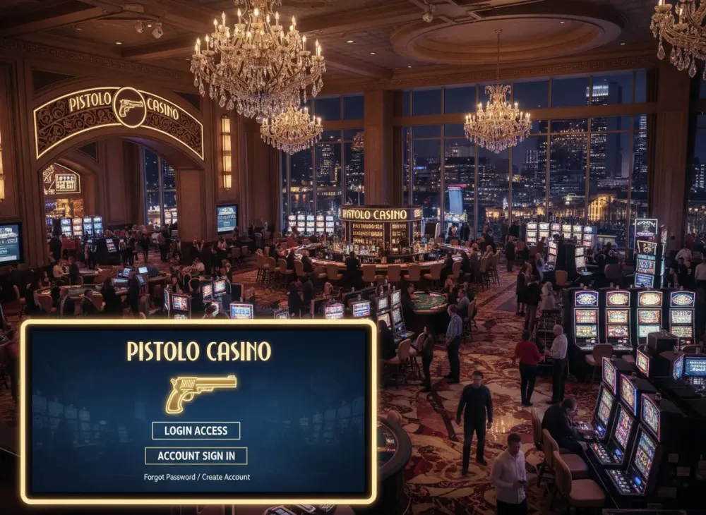 Pistolo casino login guide for account access